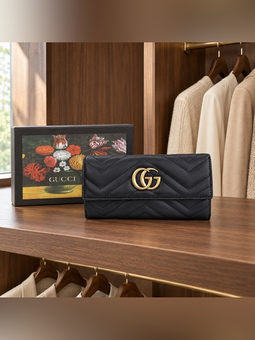 Gucci GG Marmont Continental Wallet